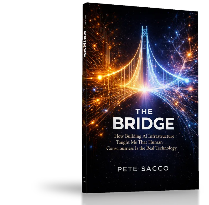 The Bridge: How Building AI Infrastructure Taught Me That Human Consciousness Is the Real Technology